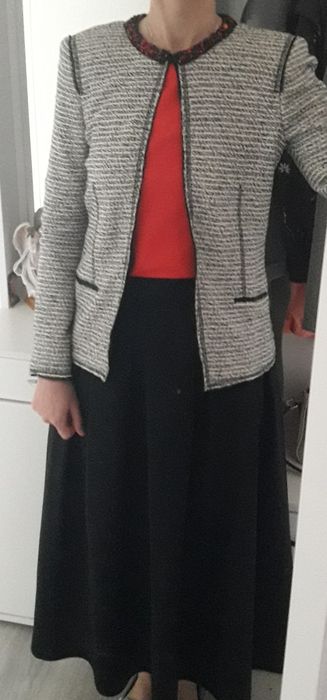 Marynarka żakiet Zara Women roz. S 36 pepitka