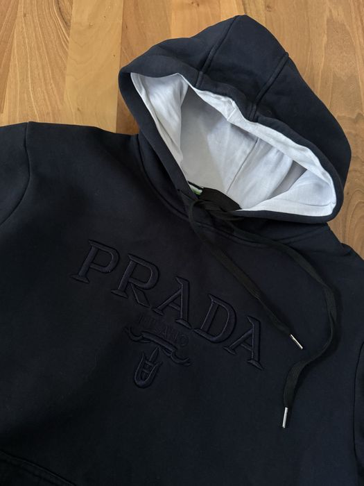 Bluza granatowa uni Prada