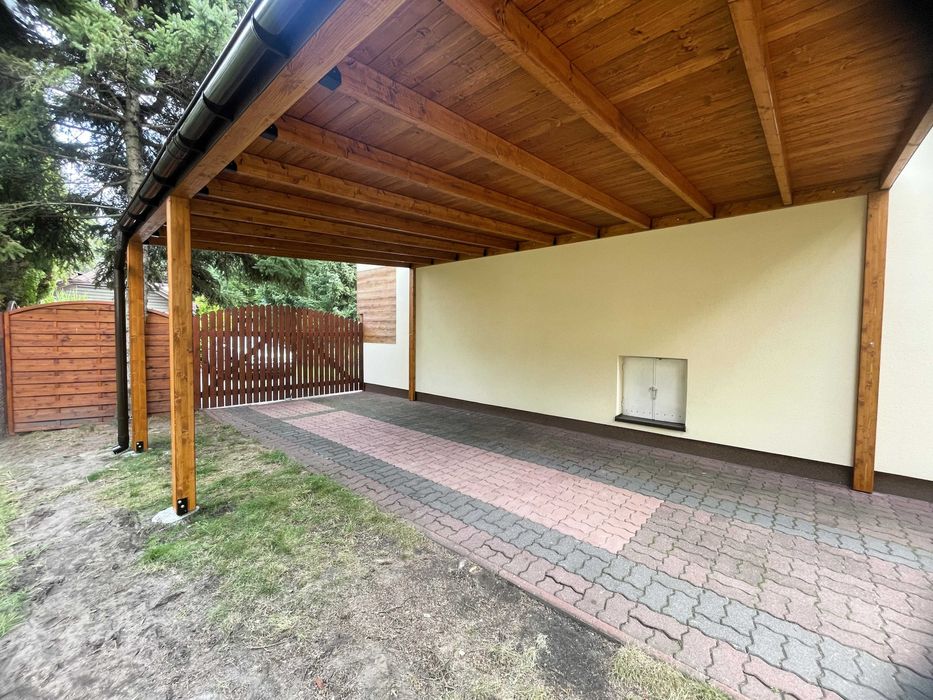 Wiata/altana garażowa, zadaszenie na samochód, wiata samochodowa