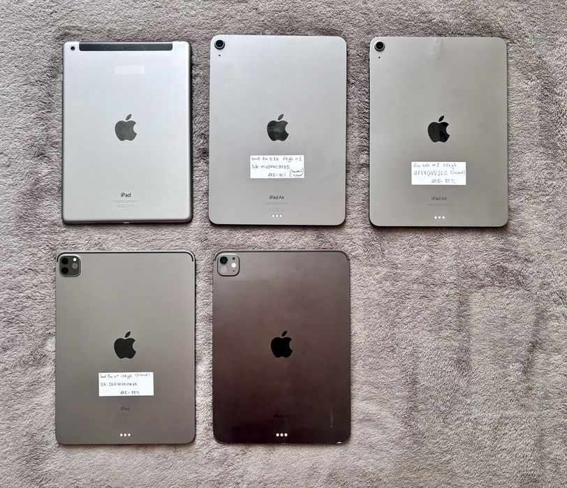 Лот iPad Pro m4, ipad pro 4 th, Air 5,  Air 1