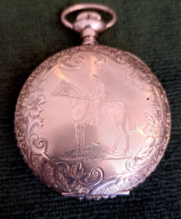 Relógio de bolso plaque the vigilant watch