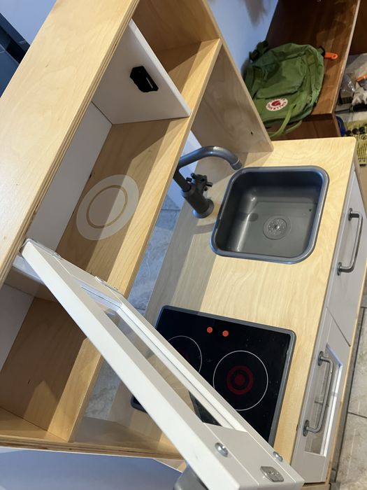 Ikea DUKTIG kuchnia dla dzieci. Kuchenka drewnia a do zabawy
