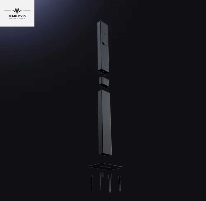 Poste Vertical para Wallbox/ Carregador eletrico - Universal  Exterior