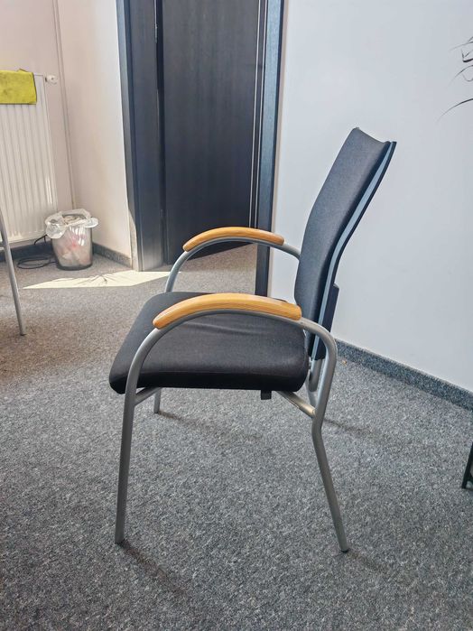 Fotel biurowy SITAG Reality czarny obrotowy ergonomiczny regulowany