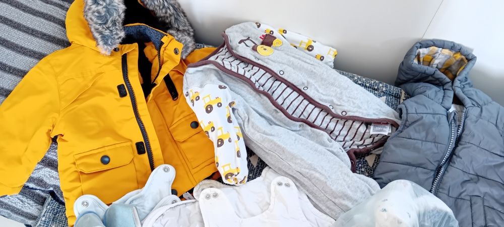 Lote roupa bebé 3-6 meses - 39 peças