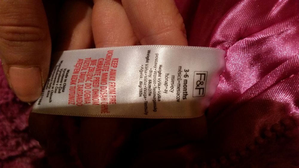 Misiowy kombinezon zimowy 68