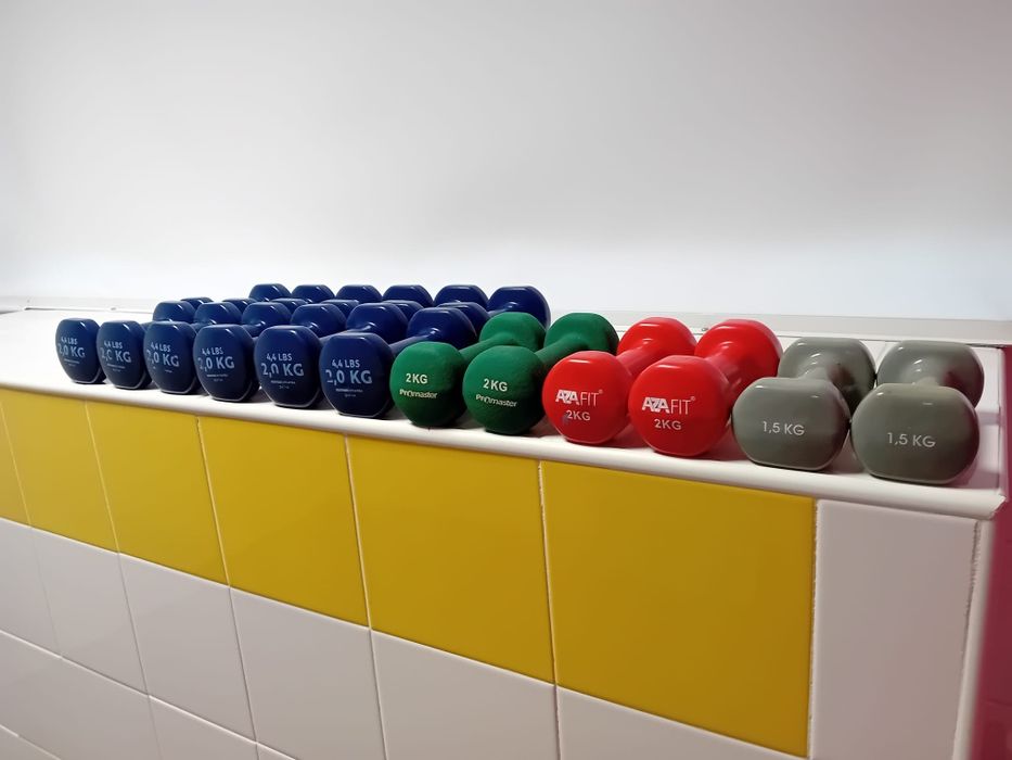 Halteres com pouco uso