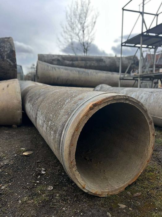 Залізобетонні азбестоцементні , металеві труби D 500,600,800 Б/У,НОВІ