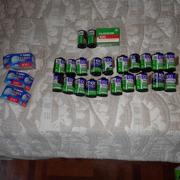 6 Rolos fotográficos: fotografia - EXPIRADOS