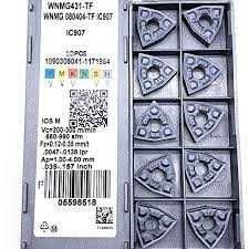 Пластины токарные ISCAR WNMG080404-TF IC907/908 Израиль набор из 10 шт