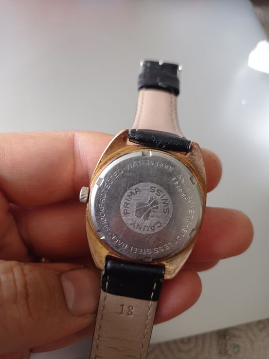 relógio Cauny mecânico paquê de ouro 17 rubis 1940