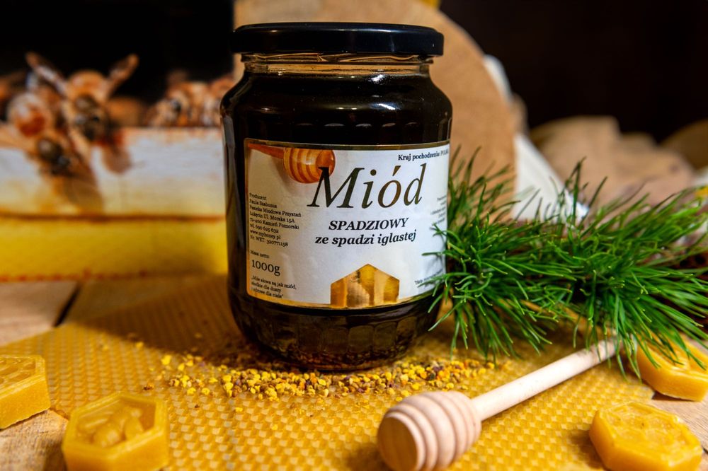 Miód Spadź Iglasta 1 kg