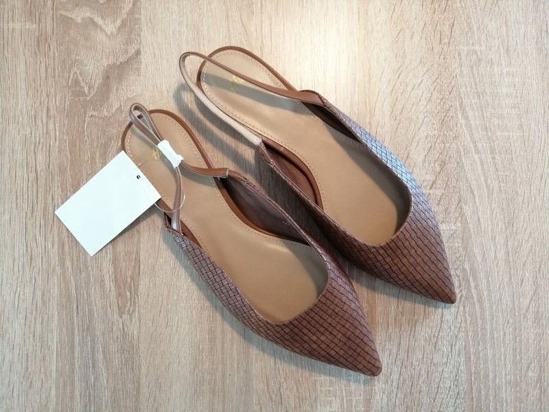 Buty z odkrytą piętą H&M rozmiar 38