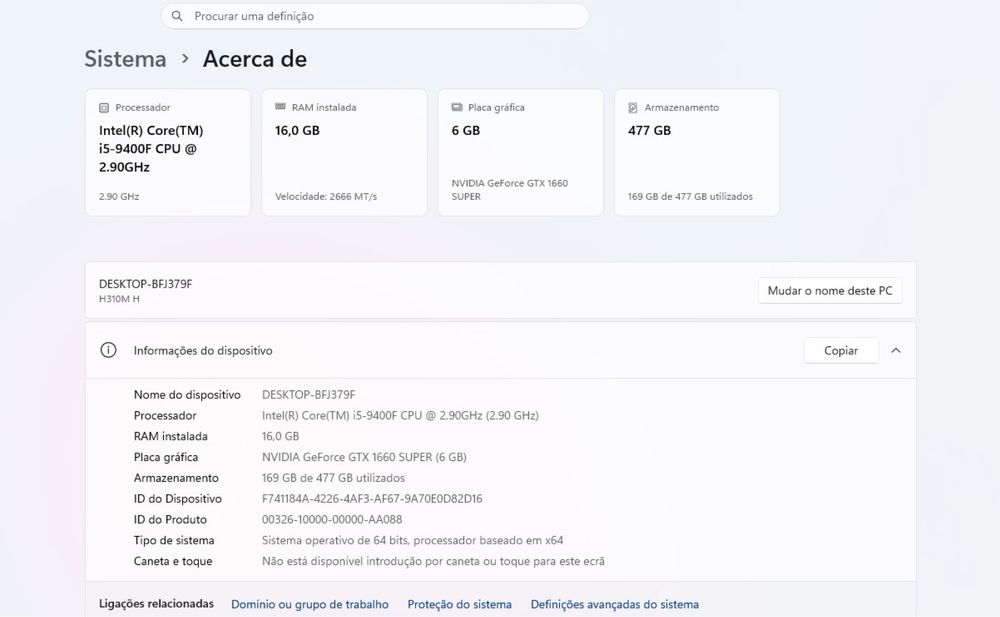 Desktop i5-9400F