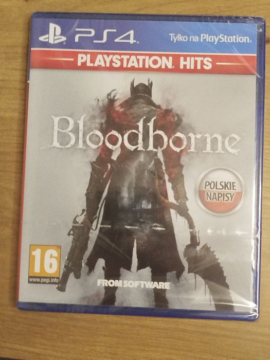 Bloodborne na PS4 w folii