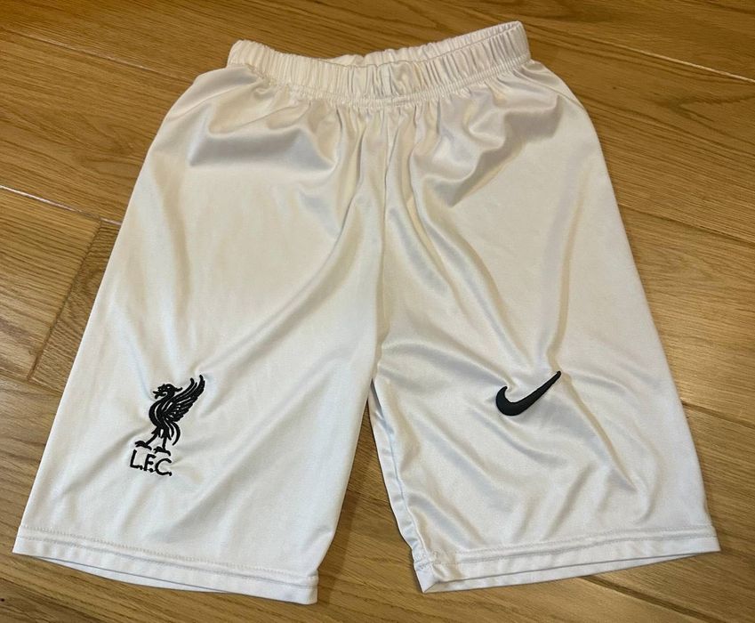 Дитячі білі футбольні шорти Nike Liverpool FC 2022/23 на 12-15 років