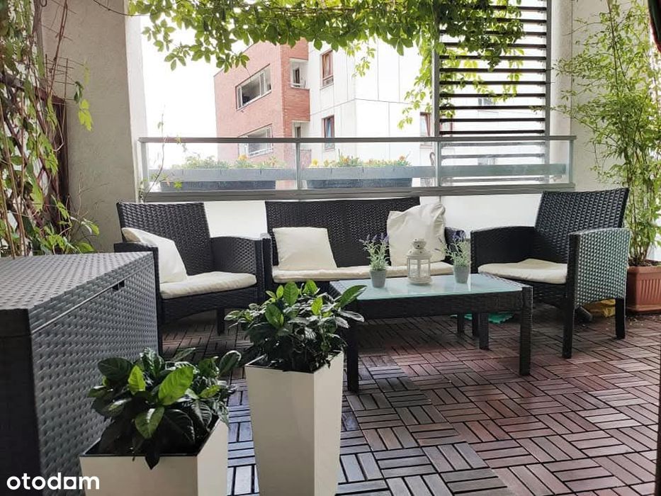 Apartament 91+15m balkon, garaż i miejsce na rowery - Metro Młociny M1