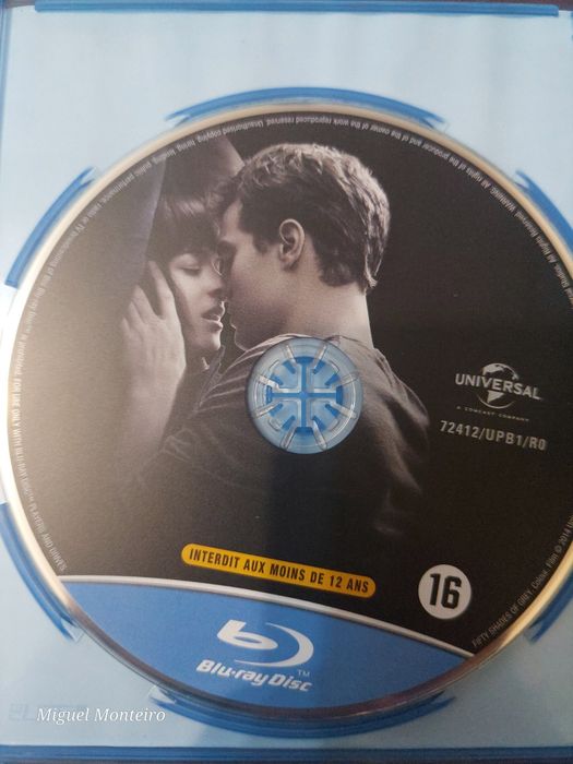 Filme Blu Ray As Cinquenta Sombras De Grey