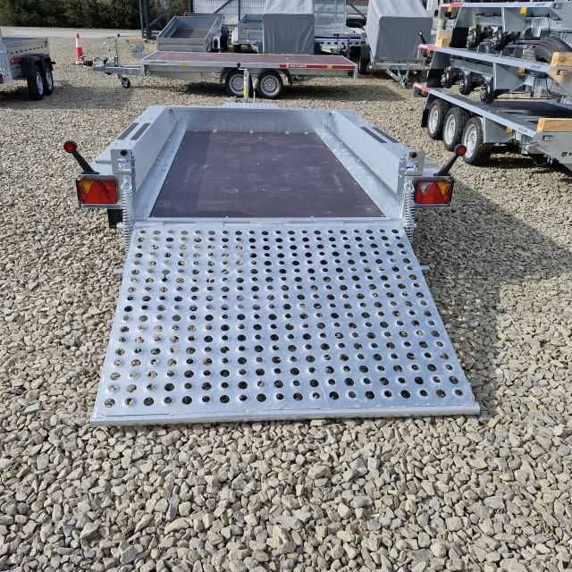 Przyczepa TEMARED BUILDER 3 3518/2 do przewozu koparki pod minikoparkę