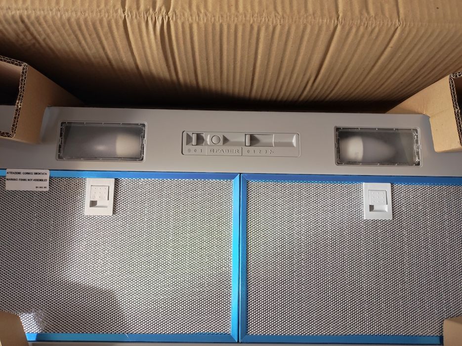 Okap do zabudowy nowy