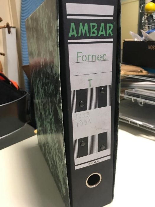 Para os contabilistas Pastas para arquivo morto AMBAR -P-AZ