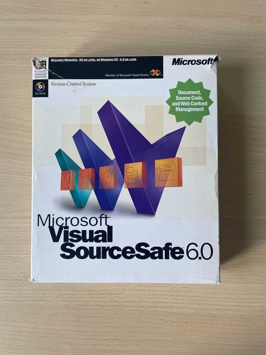 Microsoft Visual SourceSafe 6.0 Box
