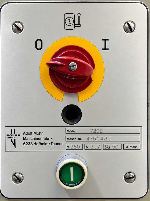 Guilhotina Industrial Polar-Mohr Eltromat 72 CE