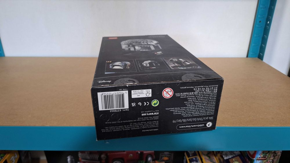 Lego 75328 hełm mandalorianina star wars