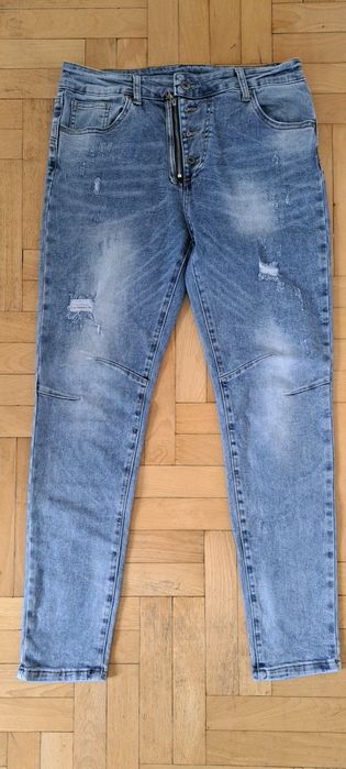 Spodnie jeansowe damskie L