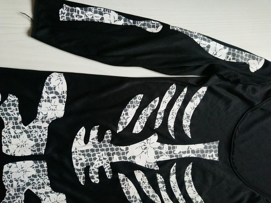 Карнавальне плаття Скелет S, M, XL розмір