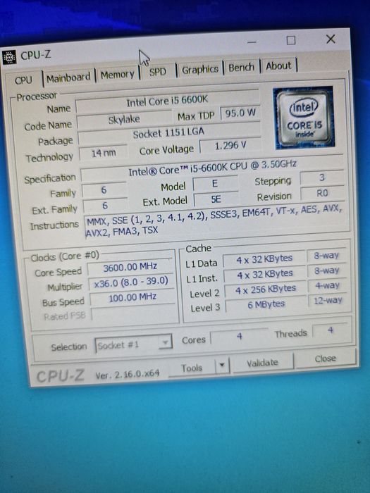 Komputer 1070 msi, intel core i5 6600k, z170A msi,ddr4 kingston 8gb