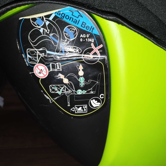 Fotelix na pasy i isofix KIDDY