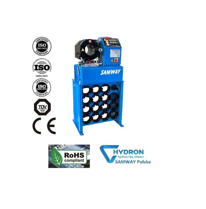 Zaciskarka do węży SAMWAY P20Q + transport + szkolenie + gwarancja +..