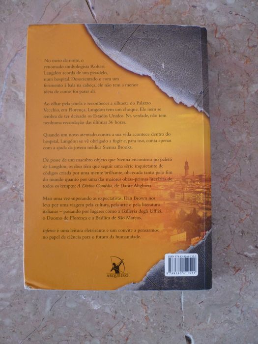 Livro Dan Brown Inferno