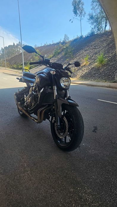 YAMAHA MT07 full power