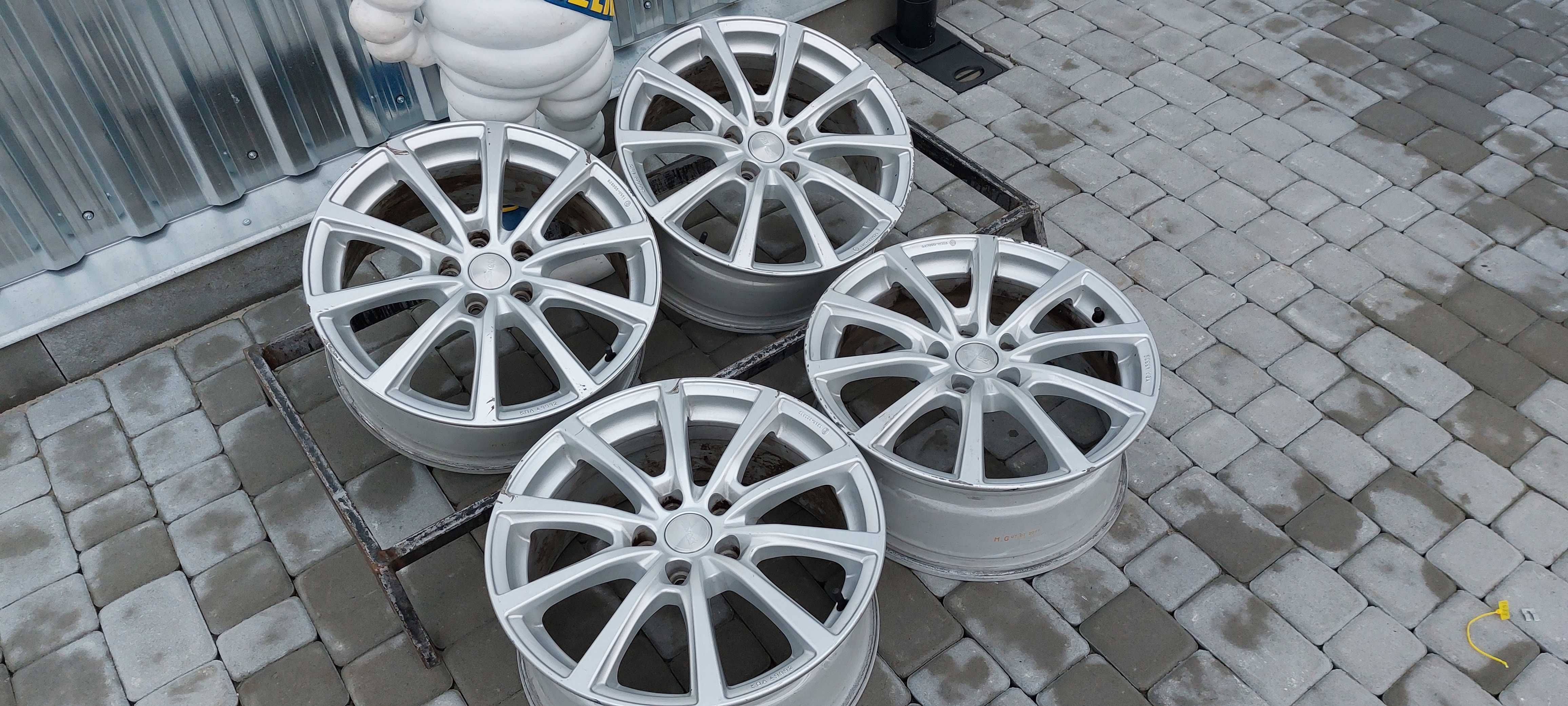 Диски Brock R18 5x112 7,5J ET49 Audi Skoda A5 A7 Seat VW Golf Mercedes ...