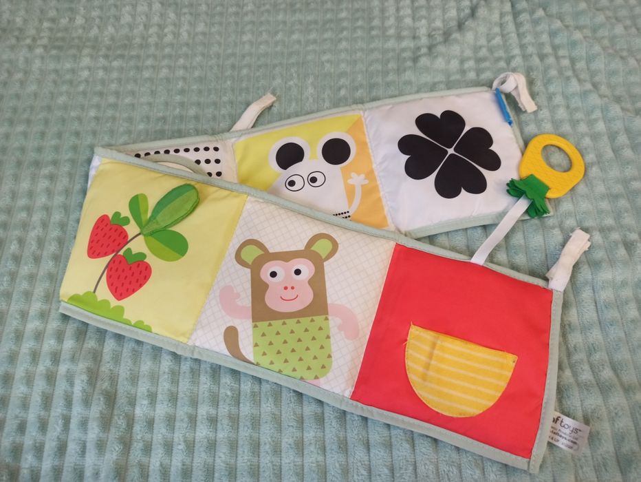 Контрастна книга  для найменших taf  toys