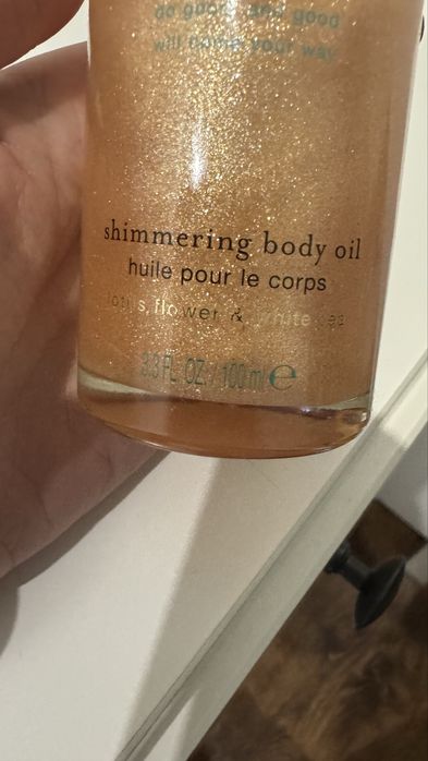 Rituals shimmering body oil