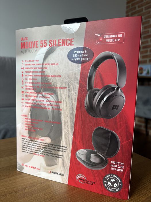 Move 55 silence słuchawki bezprzedwodowe NOWE