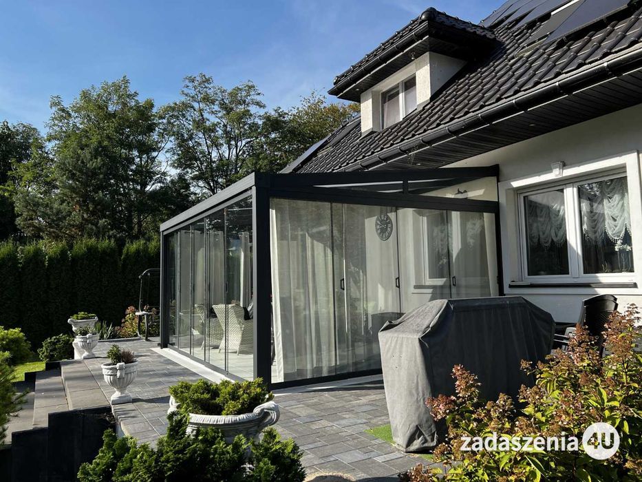 Zadaszenie tarasów, pergole, ogród zimowy, zabudowy szklane | WW