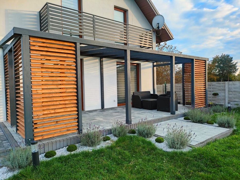 Zadaszenie tarasu - Pergola ogrodowa - Altana ogrodowa - Konstrukcje d