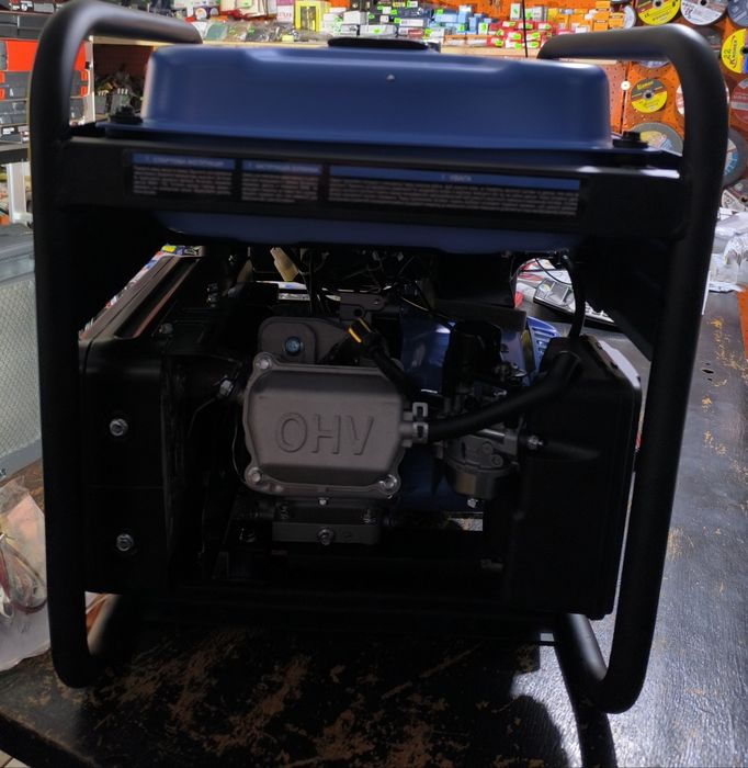 Генератор 6.0квт інверторний, ZEGOR DIN-OPEN6000, 220вт, Мідь.