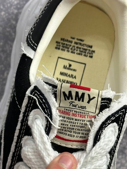 MMY Maison Mihara Yasuhiro BLAKEY черные белые opium archive distress