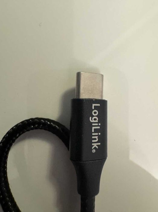 LogiLink - Wytrzymały Pleciony Kabel USB-C do USB-C PD