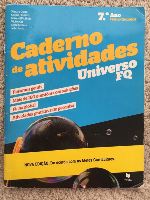 Manual FQ 7°ano Texto editora