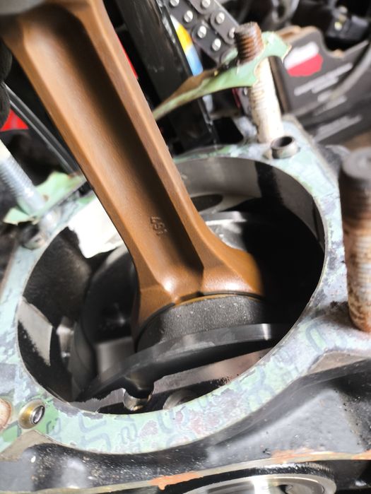 KTM Lc4 silnik dół wał sprzęgło skrzynia