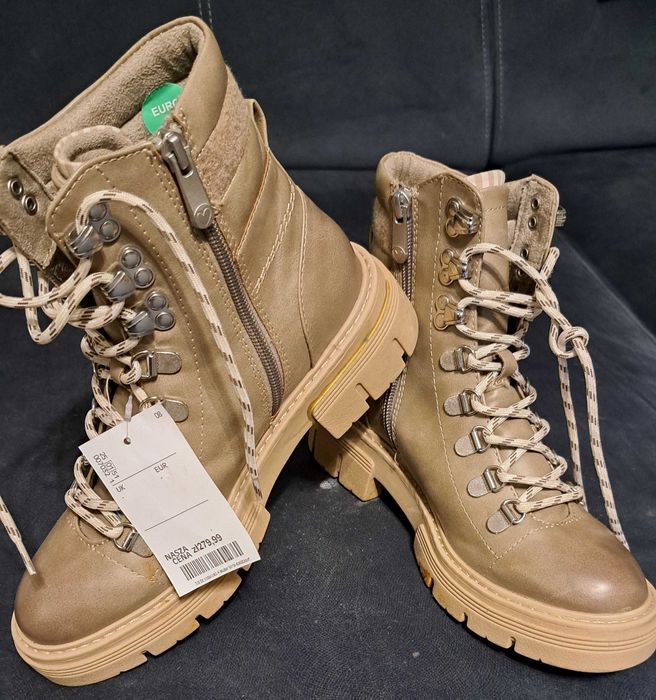 Obuwie - Trapery ocieplane 37 Marco Tozzi