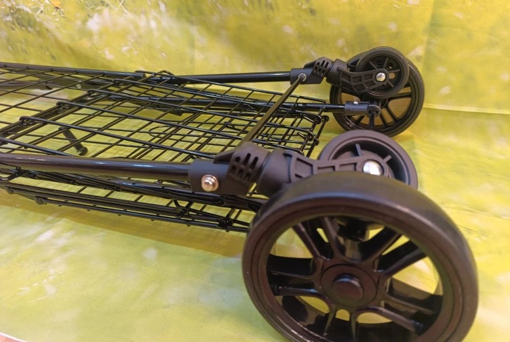 Wózek zakupowy stalowy