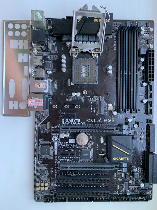 Материнська плата Gigabyte GA-Z170-HD3 DDR3
