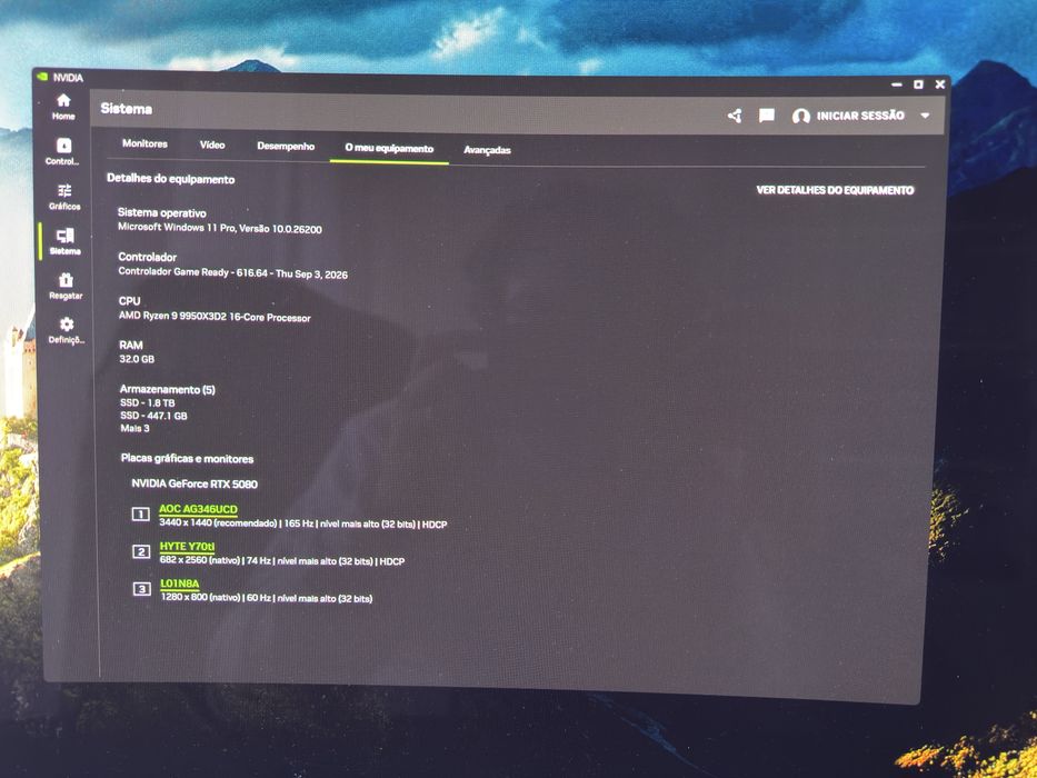 PC gaming 9950X3D2 / RTX 5080 Tuf